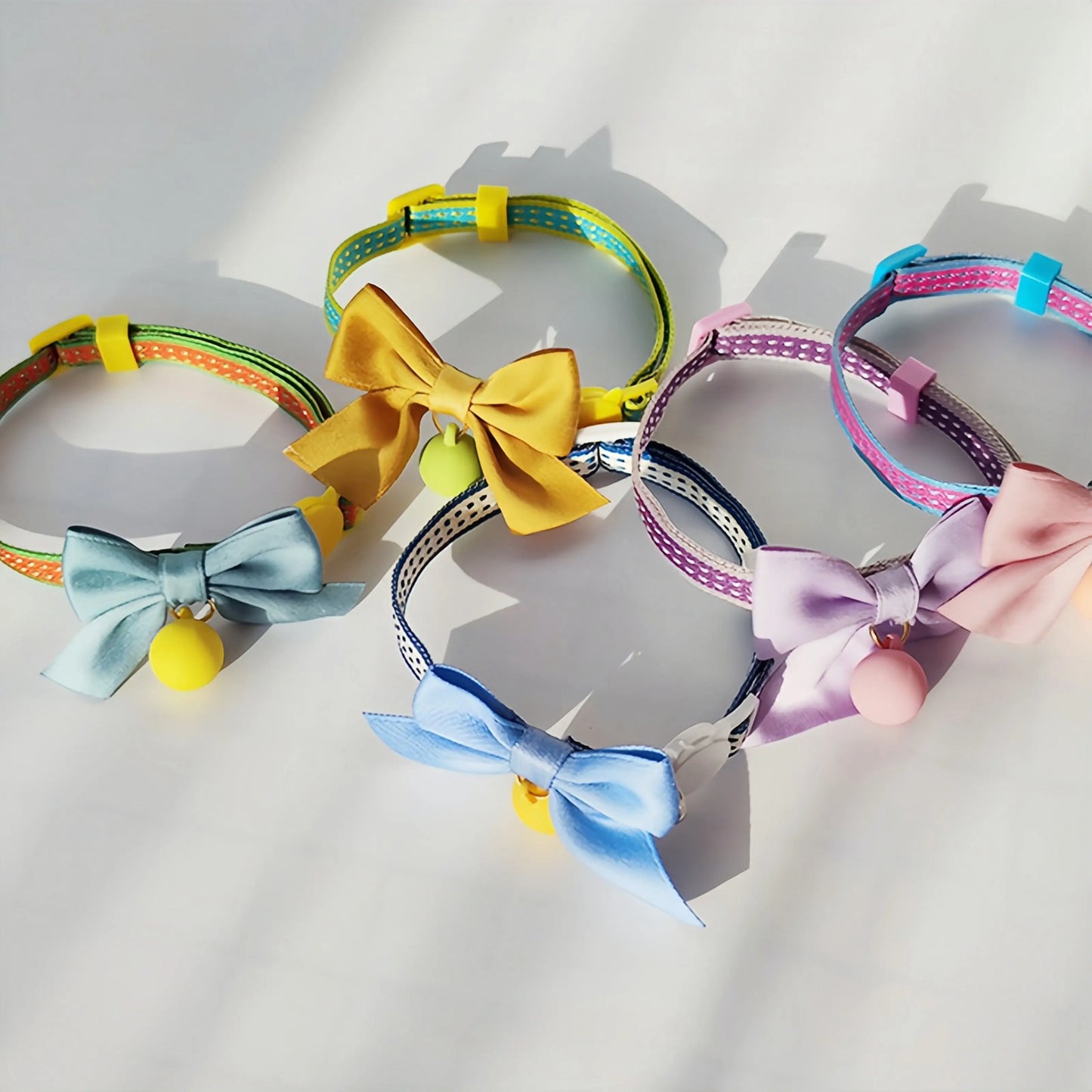 Satin Butterfly Bow Cat Collar (Buy Two Get One Free)