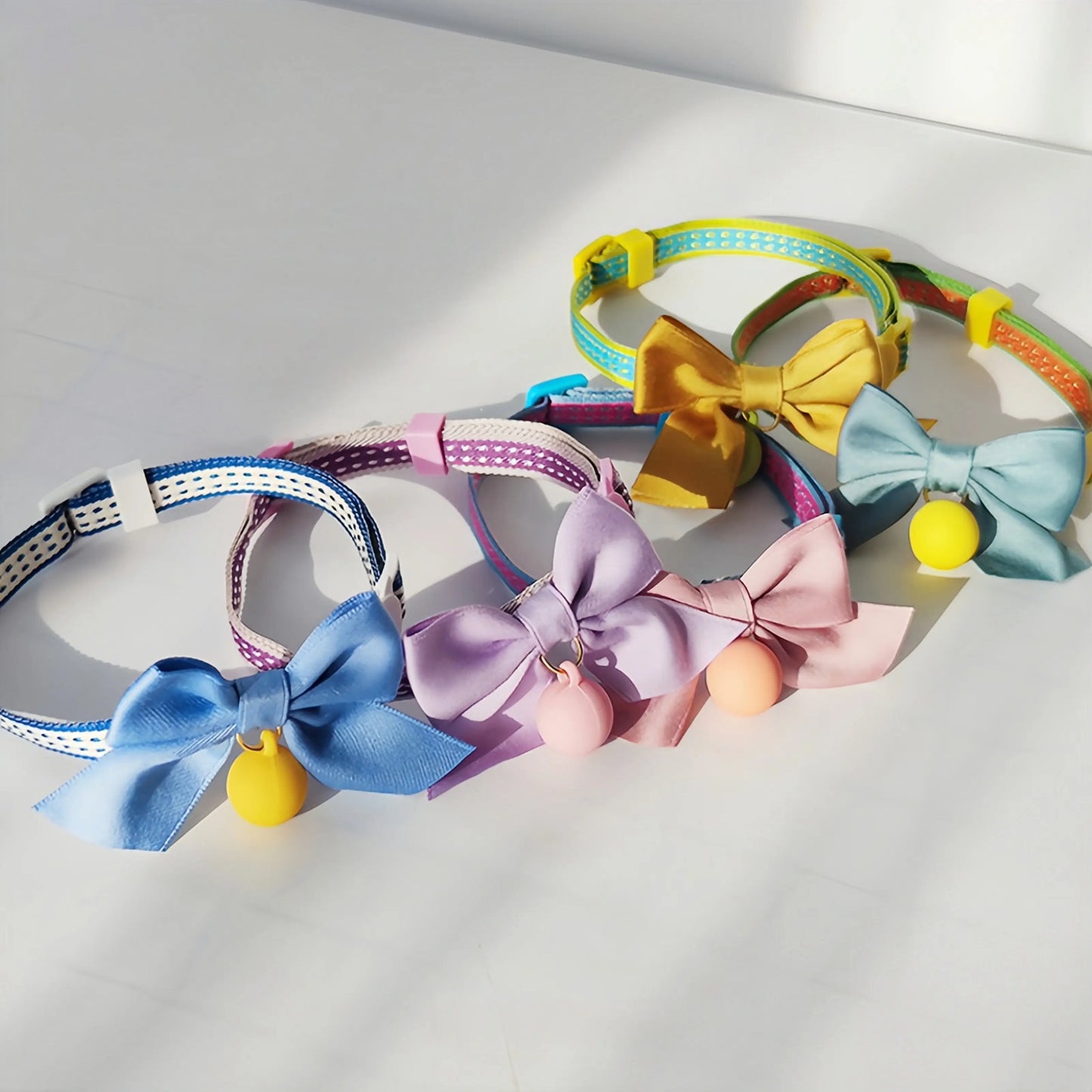 Satin Butterfly Bow Cat Collar (Buy Two Get One Free)